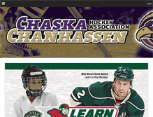 Tablet Screenshot of cchockey.org